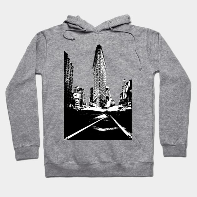 Flatiron Building NY Hoodie by NYCTshirts